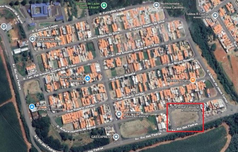EXTRAJUDICIAL Leilão de 13 lotes (quadra completa) em Piracicaba/SP, localizado em Piracicaba - SP, bairro Pompéia